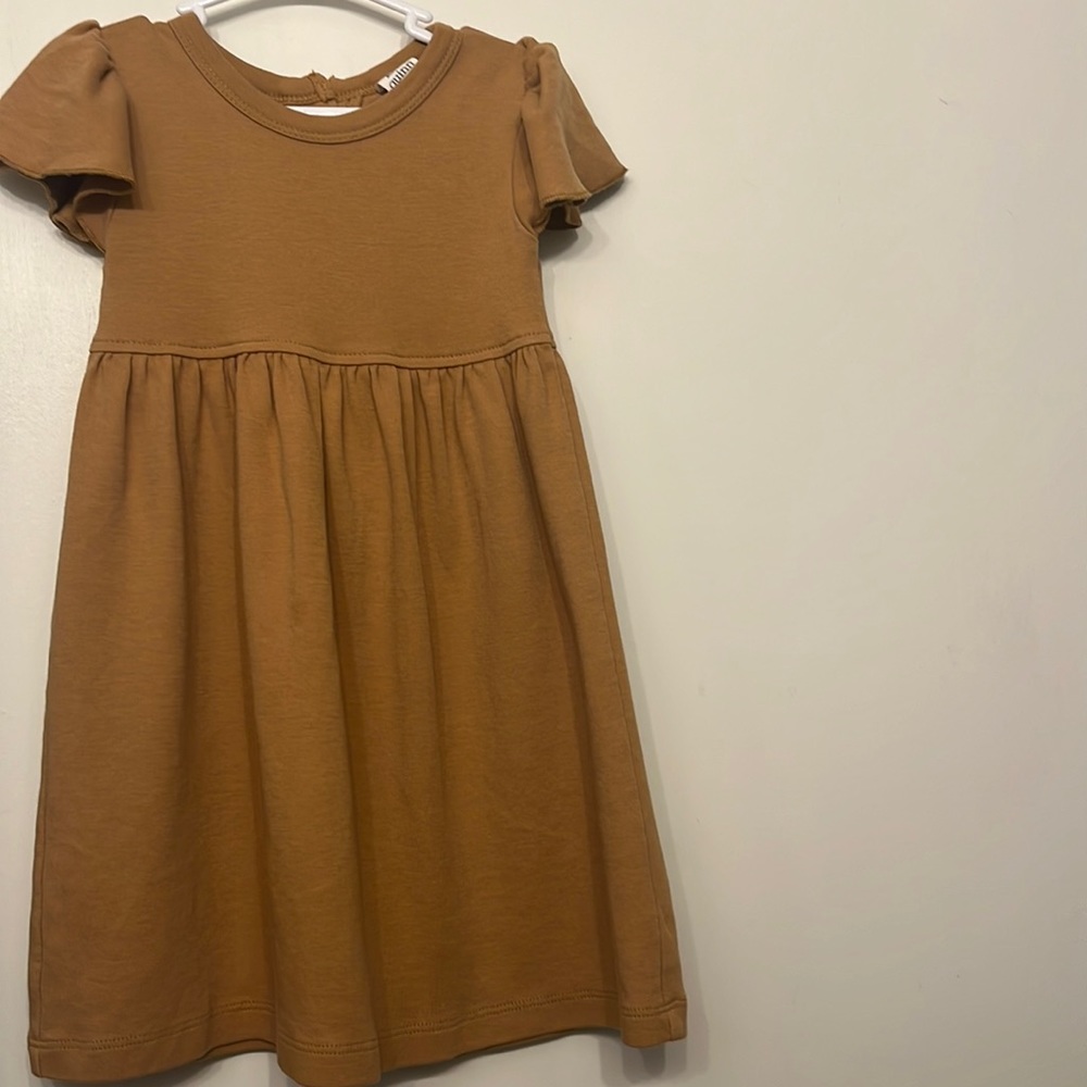 Kate Quinn flutter sleeve dress